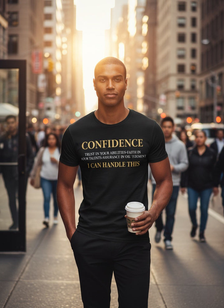 Confidence Tee — "I Can Handle This" Motivational Graphic T-Shirt